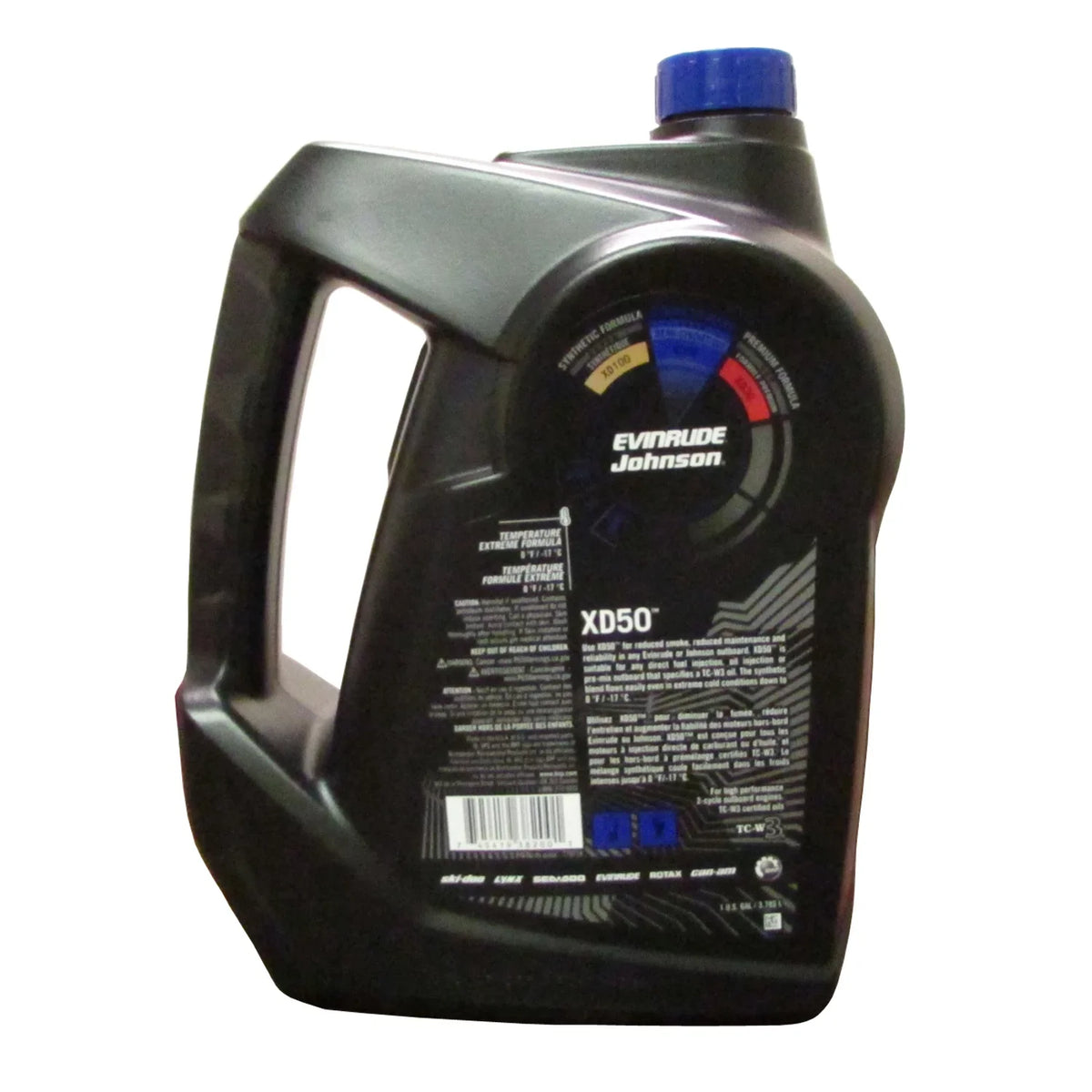 Pack Evinrude/OMC 3 Oil 0764354, Gallon 779718, Marine Johnson XD50 0779718 XPS