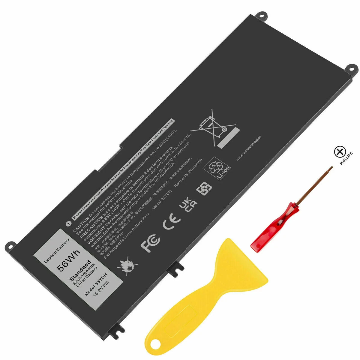 W7NKD 33YDH Latitude 3380 US P30E001 Battery 3490 3480 3590 Dell For Laptop 3580