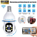 WiFi Cameras Clear Bulb Kepeak with Detection, Home Vision Security Motion Camera,