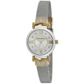 Crystal - Toned LA31051TTG Size Ashley Mesh Gold One Deco Laura Watch Accent Two Women's