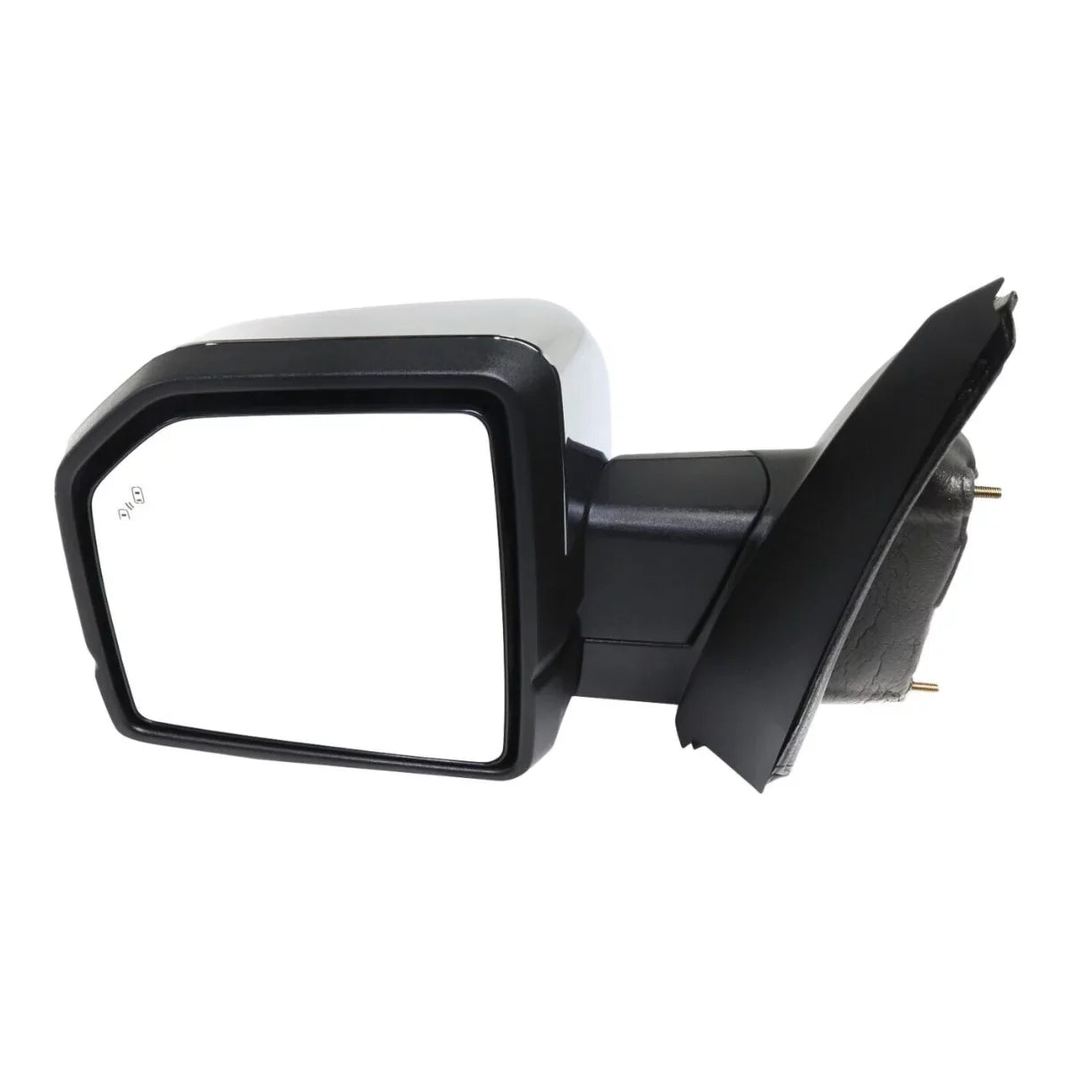 V6 Chromed 3.0L Folding 2018 4WD Mirror Power Ford for KAPFO1320529 2015 Power 5.0L 3.3L 3.5L Driver Chrome RWD AutoShack Heated 2016 F-150 2017 Replacement V8 2.7L