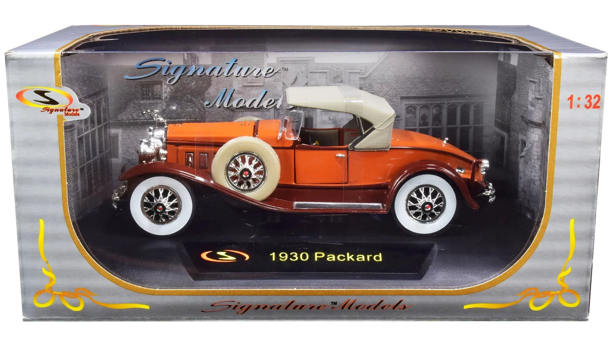 Diecast Brown Signature Speedster Packard Models Boattail 1930 by Model 1/32 Car