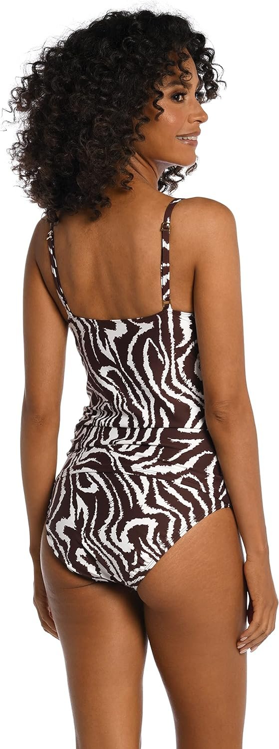 8 La Top, Tankini Lingerie Swimsuit Lines, Blanca Women's Strap Java//Fierce