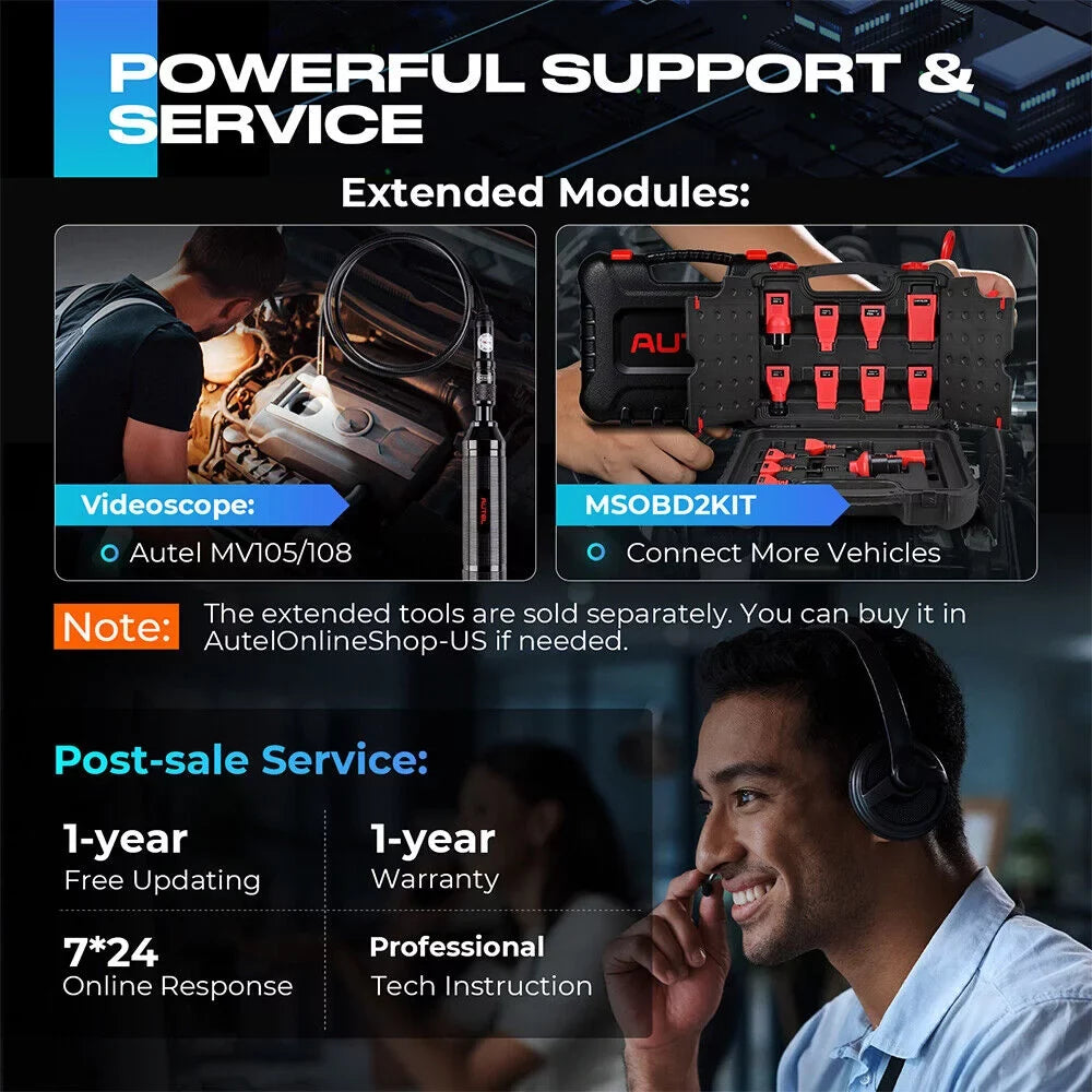 MP808S Diagnostic System Diagnostics MaxiPRO Coding, ECU Scan Car Test, Autel Update Active Year Tool Service, 2 30+ Free All