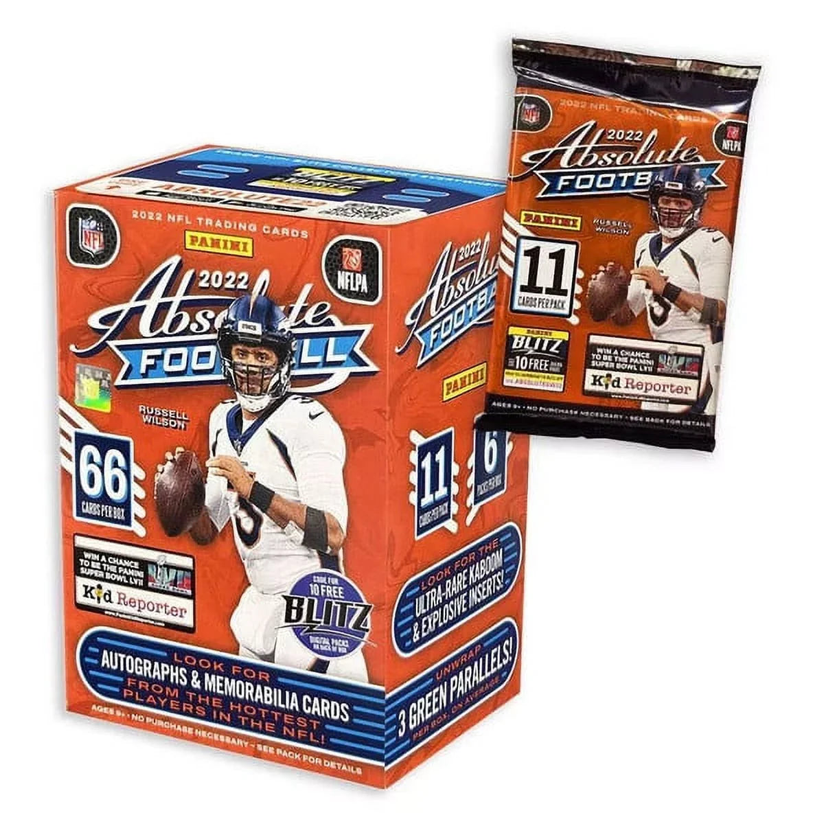 Box (Factory by Football Sealed) Blaster NFL® 2022 Absolute Panini®