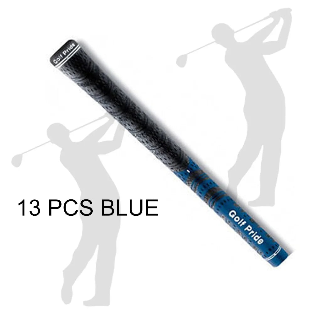 MCC Pro 13pcs GolfPride 600R Wrap BLUE 2014 Grip SIZE Golf STANDARD