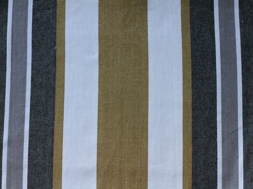 Hamptons Striped Grey Collection a Style Steel Brazilian Hammock Gold with 110” Hammock The and