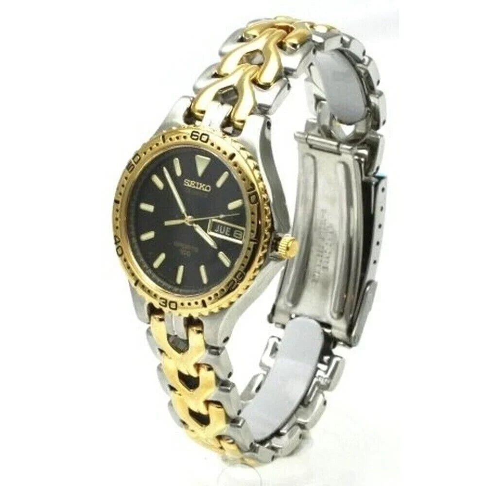 Seiko SSBGG456 Date Resistant Watch 100 Tone m Water Men's Two