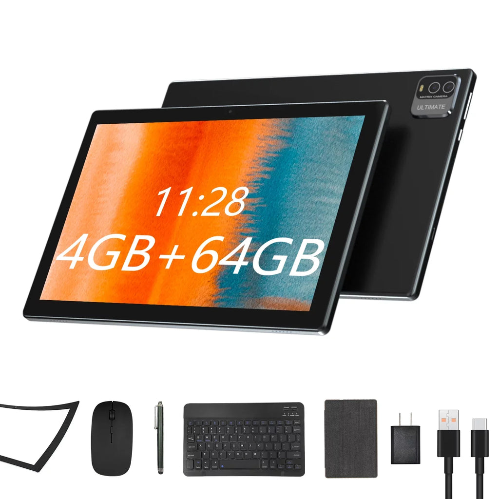 4GB+64GB+512GB Camera, Bluetooth, Expandable inch in Certified Tablet Android with Long PC 10 Battery 11 Dual Coopers Tablet 1 2 Keyboard Tablet, Google Life, WiFi,