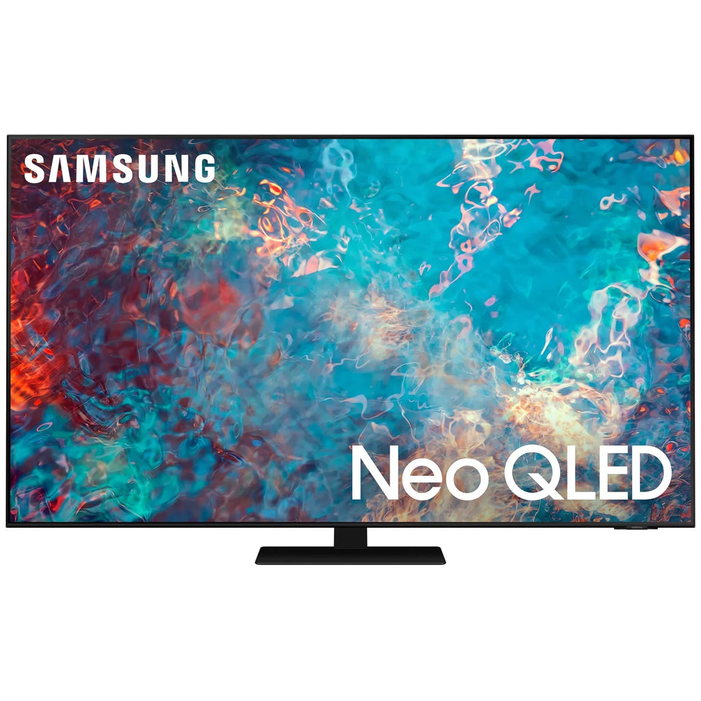 Smart QN75QN85AA 2 (Refurbished) Protection Year with Extended Neo QLED Plan Premium Inch Restored Samsung 4K 75 (2021) Bundle TV