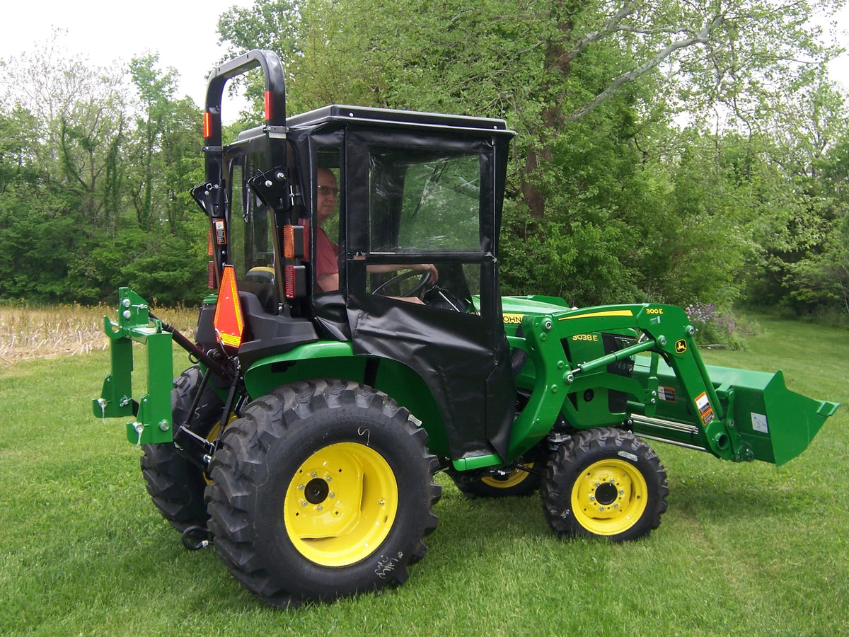 Top Cab and Tractor 2018 Cab 3038E Hard 3025E, 40410 Fits Original Above 3032E, John Enclosure Deere