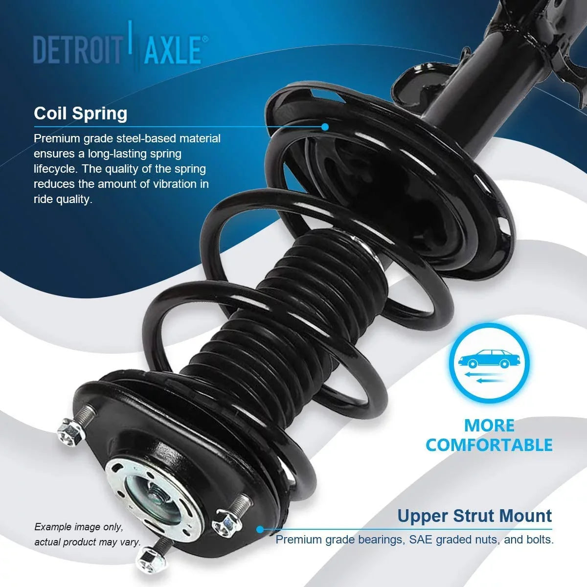 RAV4 Struts, 4 Detroit Tie for 2007 2 Axle Ball Links, 4 Toyota 2 Joints, 2006-2012 2 Control 16pc 2009 Sway Shocks, Kit 2 Ready & - 2010 Boots Arms 2008 Suspension 3.5L Lower Rods, 2011, Bar