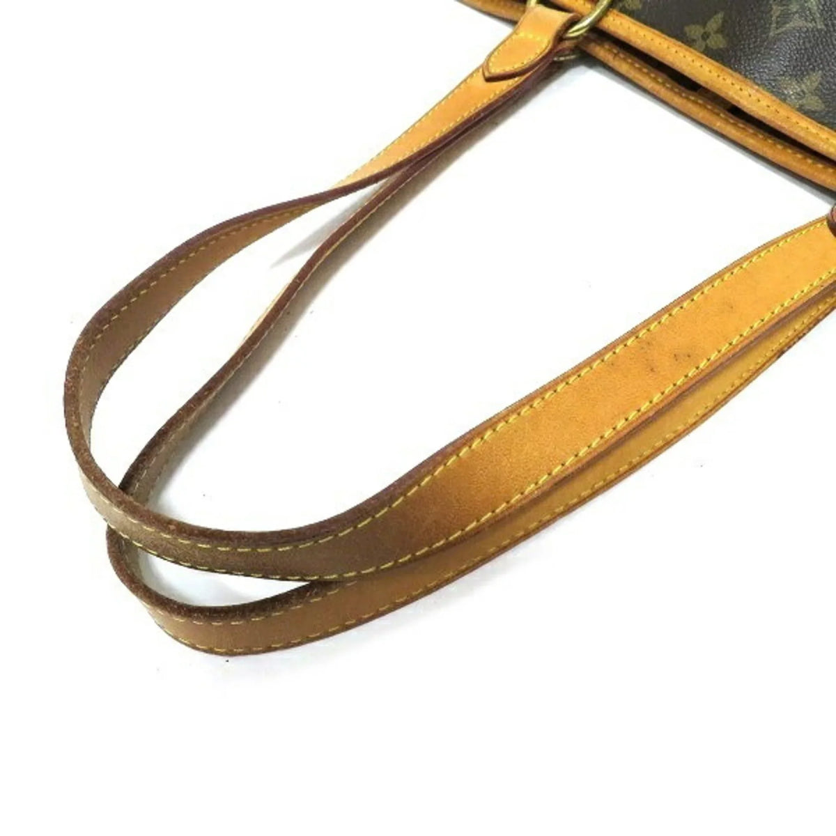 M51154 Used Bag Ladies Louis Authenticated Vuitton Batignolles Tote Horizontal Monogram
