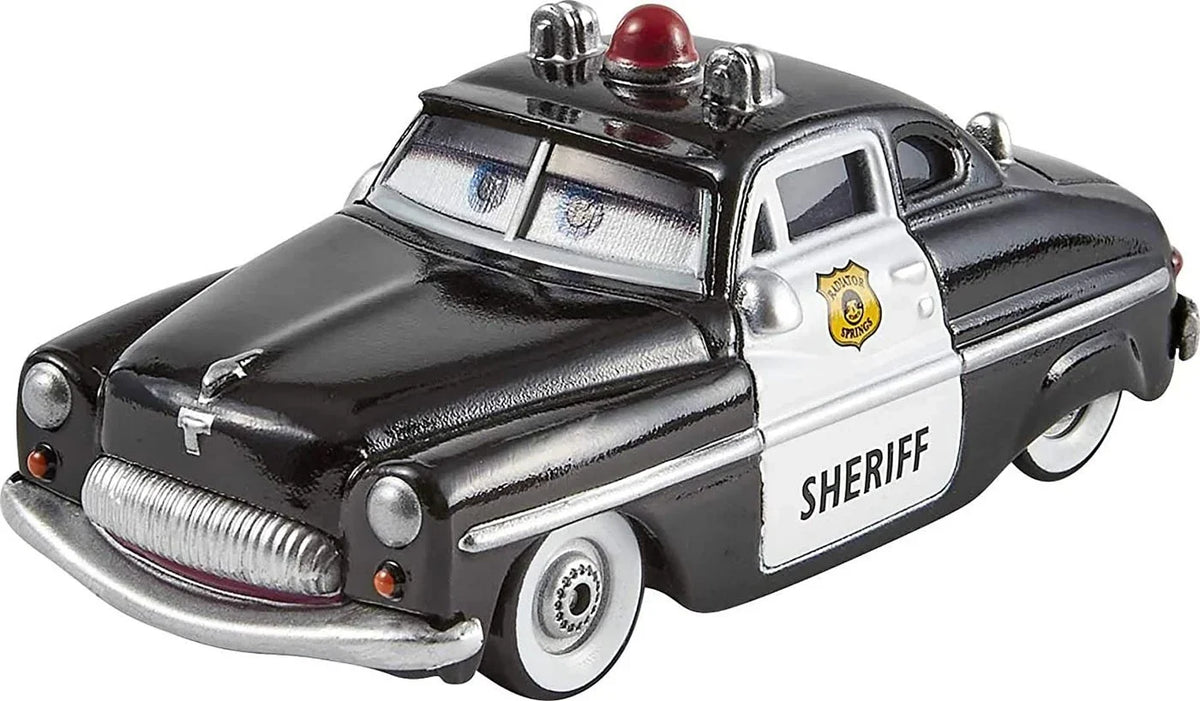 & 3 McQueen Diecast Mater / Pixar Sheriff, Cars Lightning Disney 3-Pack Cars
