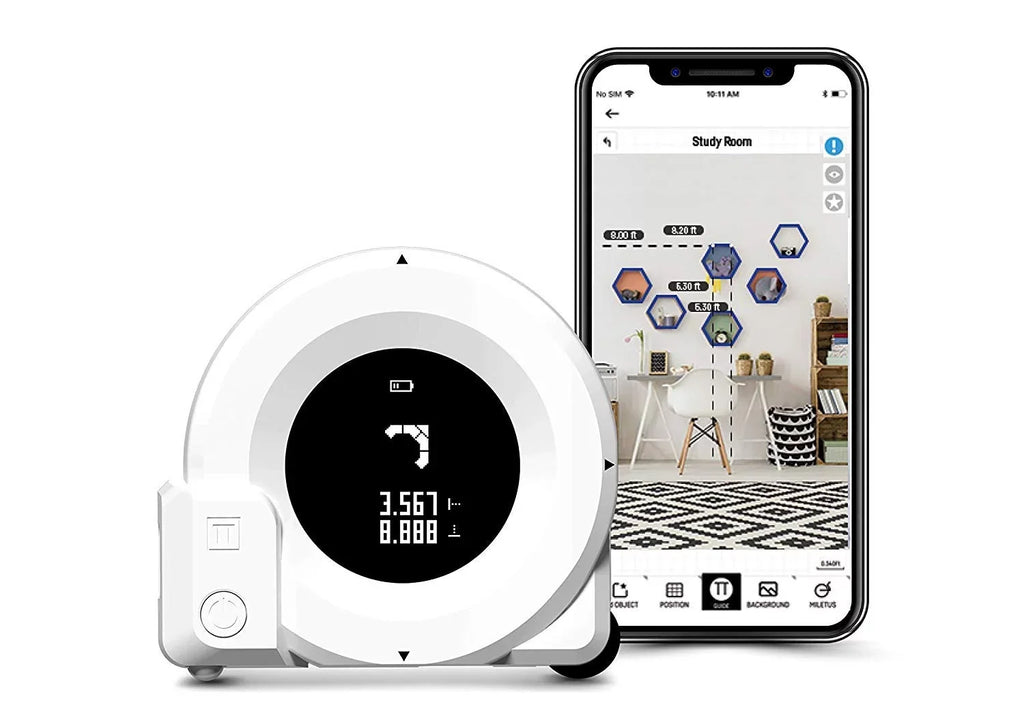 Plott with Compatibility - Measuring Reality Cubit Smart Virtual Tool Bluetooth