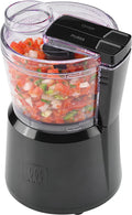 with Toastmaster Body Chopper Control, Black Plastic 2 3-Cup Speed