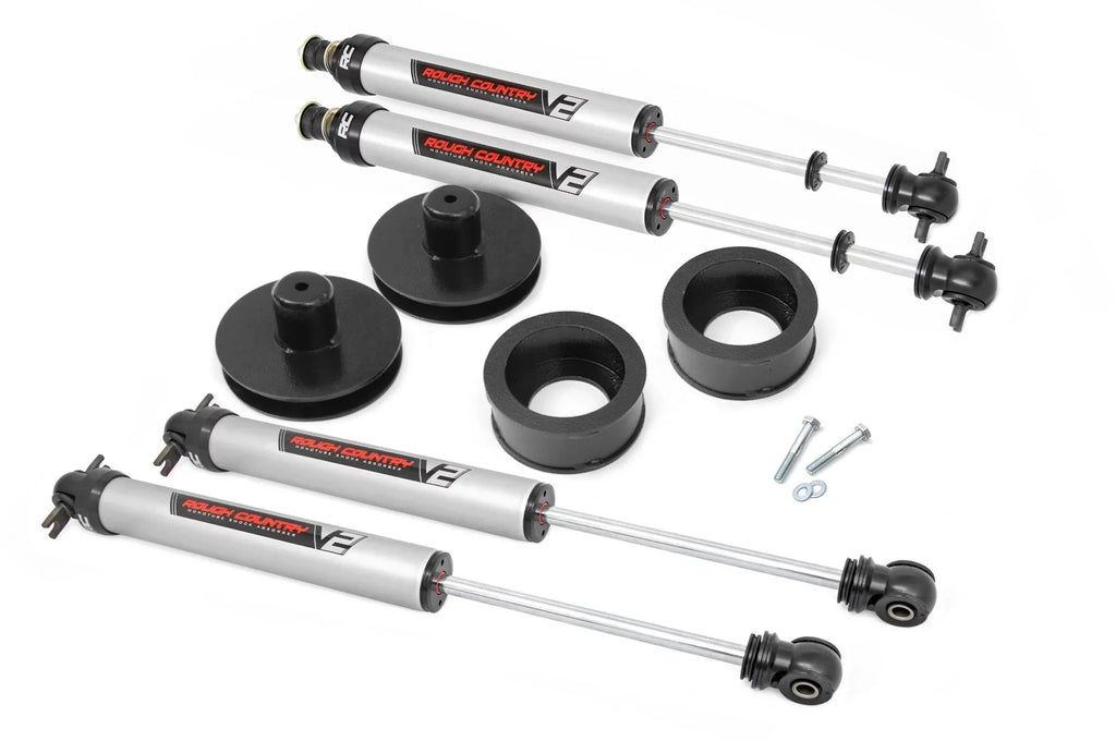 WRANGLER Wrangler Suspension for JEEP - select: Jeep 65870 Country Kit JEEP TJ V2 Fits / 97-06 1998-2002 1997 TJ/LJ Rough SE / TJ SPORT, Lift WRANGLER 2"