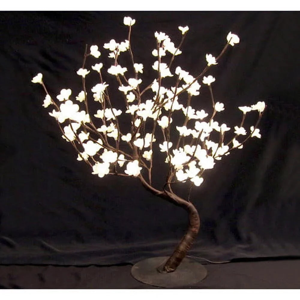 Pink LEDs Lighted Ltd. Gift Bonsai Hi-Line Tree 128 -