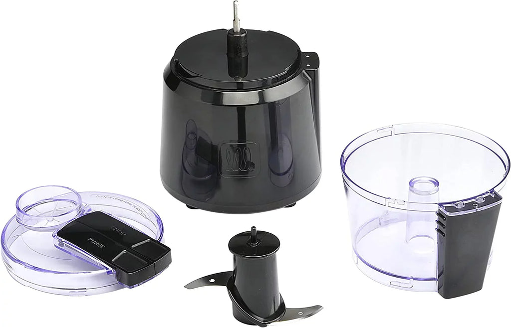with Toastmaster Body Chopper Control, Black Plastic 2 3-Cup Speed
