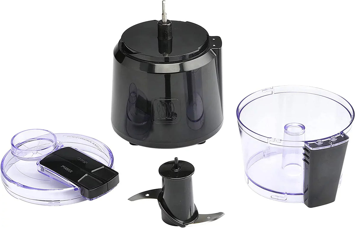 with Toastmaster Body Chopper Control, Black Plastic 2 3-Cup Speed