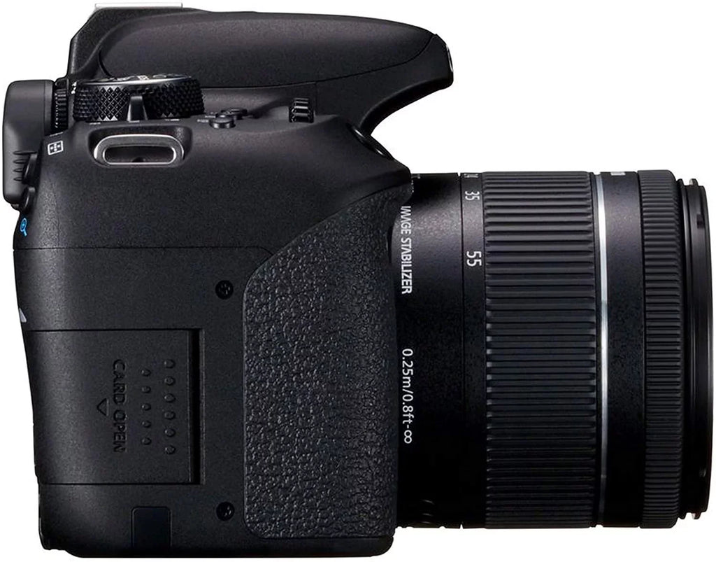 Memory Camera Case + T7i F/4-5.6 + Zoom 38pc EOS + F/4-5.6 128GB Lens DSLR 800D is 75-300mm Lens w/EF-S Filters Canon III 18-55mm STM + Rebel Tripod + Bundle