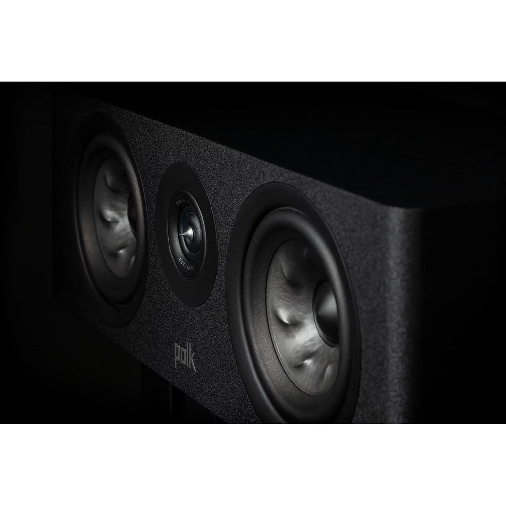 Speaker, W Black Polk RMS, R300 200 Reserve 2-way
