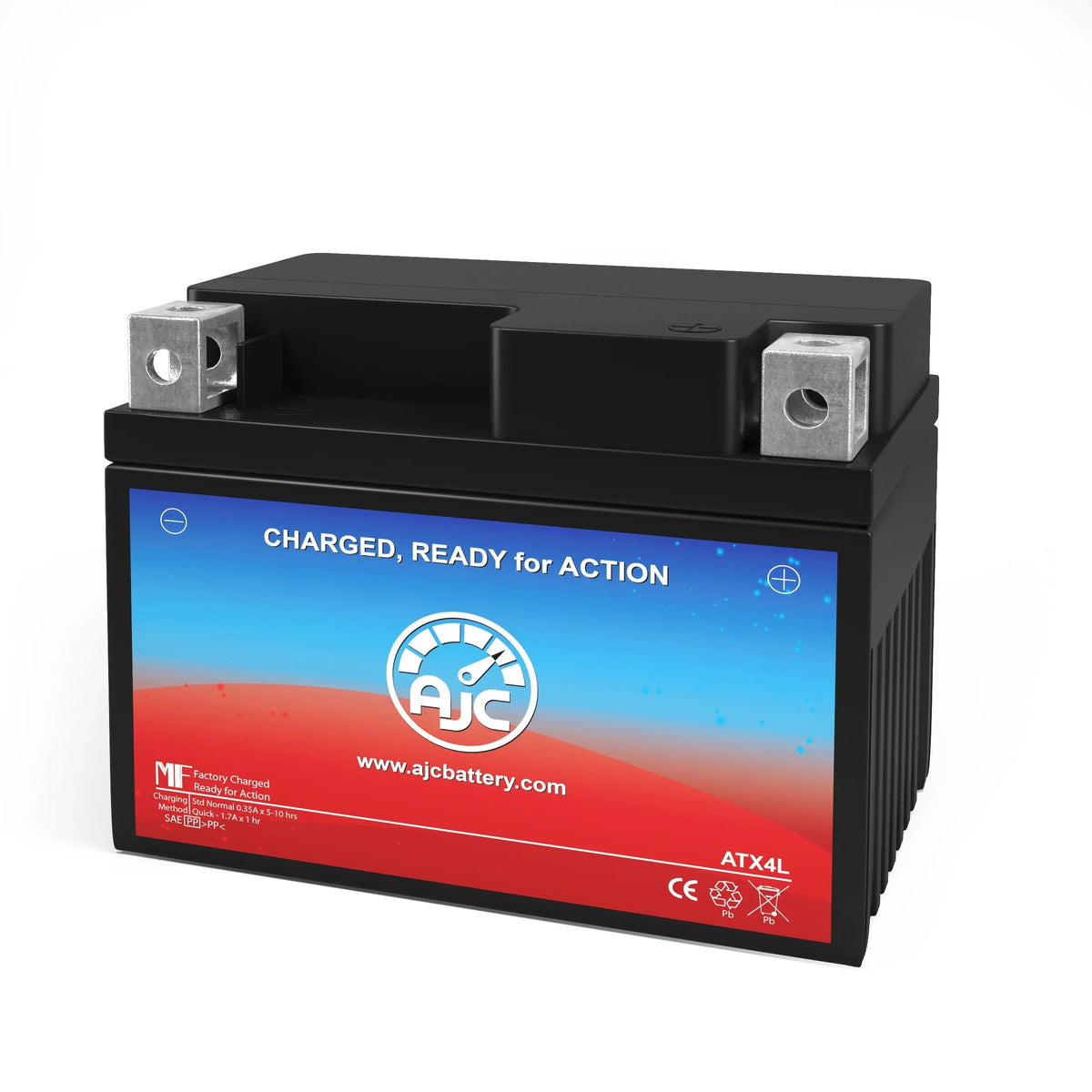 Compatible AJC Replacement 594CC Battery (2007-2008) Snowmobile Skandic with Bombardier 600 Suv Battery