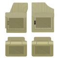 Set PantsSaver All Genesis Weather for Piece Fit Floor Custom Mats (Beige) -4 2022-2023 GV80 Protection