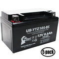 '- Replacement Factory for Yamaha 8.6Ah, Activated, Maintenance 800CC Motorcycle Battery Free, FZ8 Battery 12V, 5-Pack 2011 UpStart UB-YTZ10S-BS