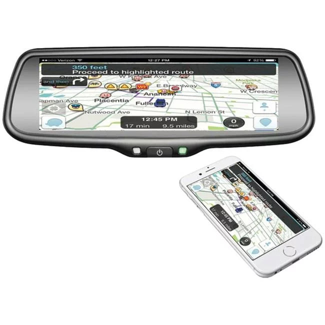 Miracast 7.3 with Monitor in. Rearview Mirror OE-Style - Clear Boyo