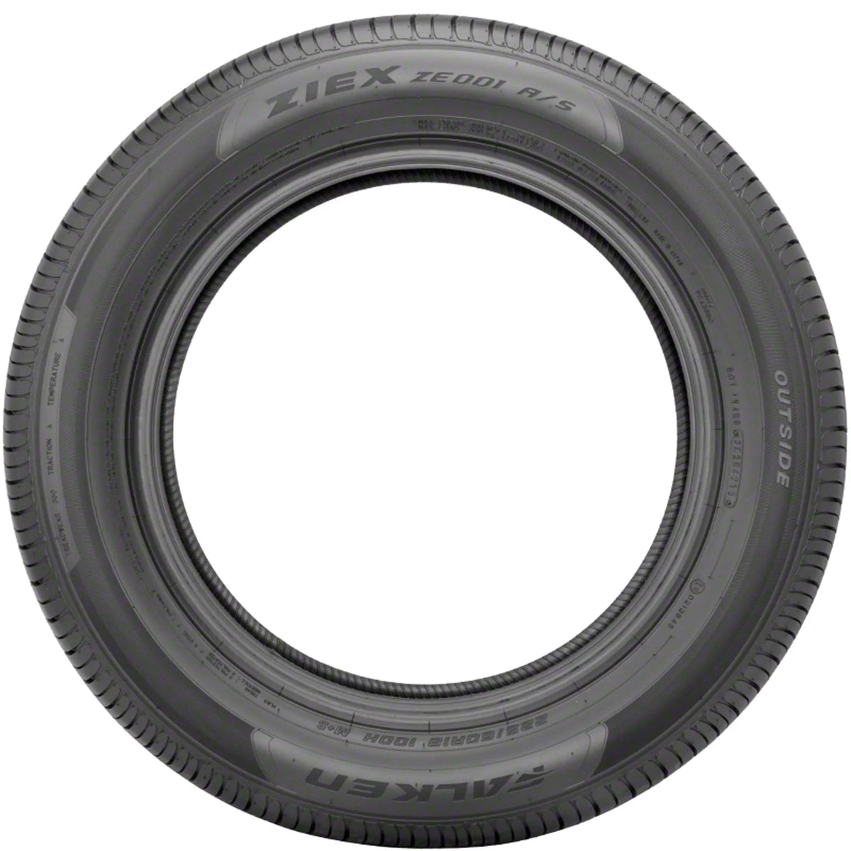 98 Ziex ZE001 H Tire 225/55R18 A/S Falken