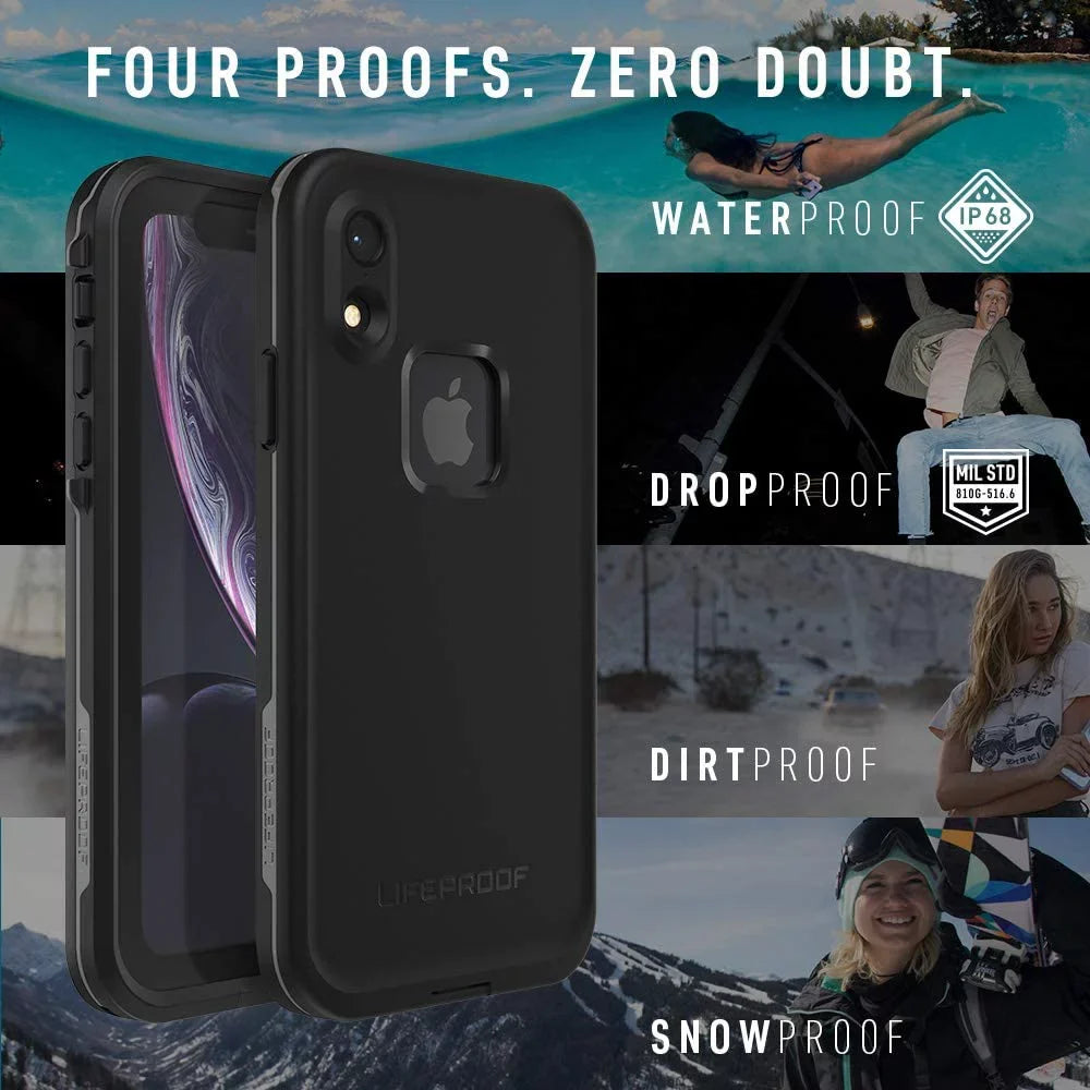 for Tiki FRE LifeProof XR, Series Waterproof Case iPhone