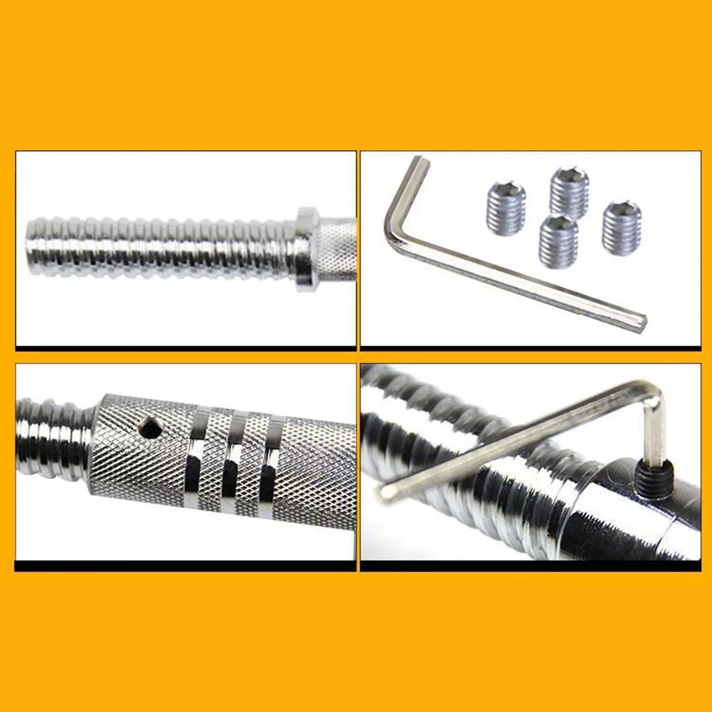 Rod Extender Extension Bar Dumbbell Pole for Joiner 25~28mm 40cm Coupler