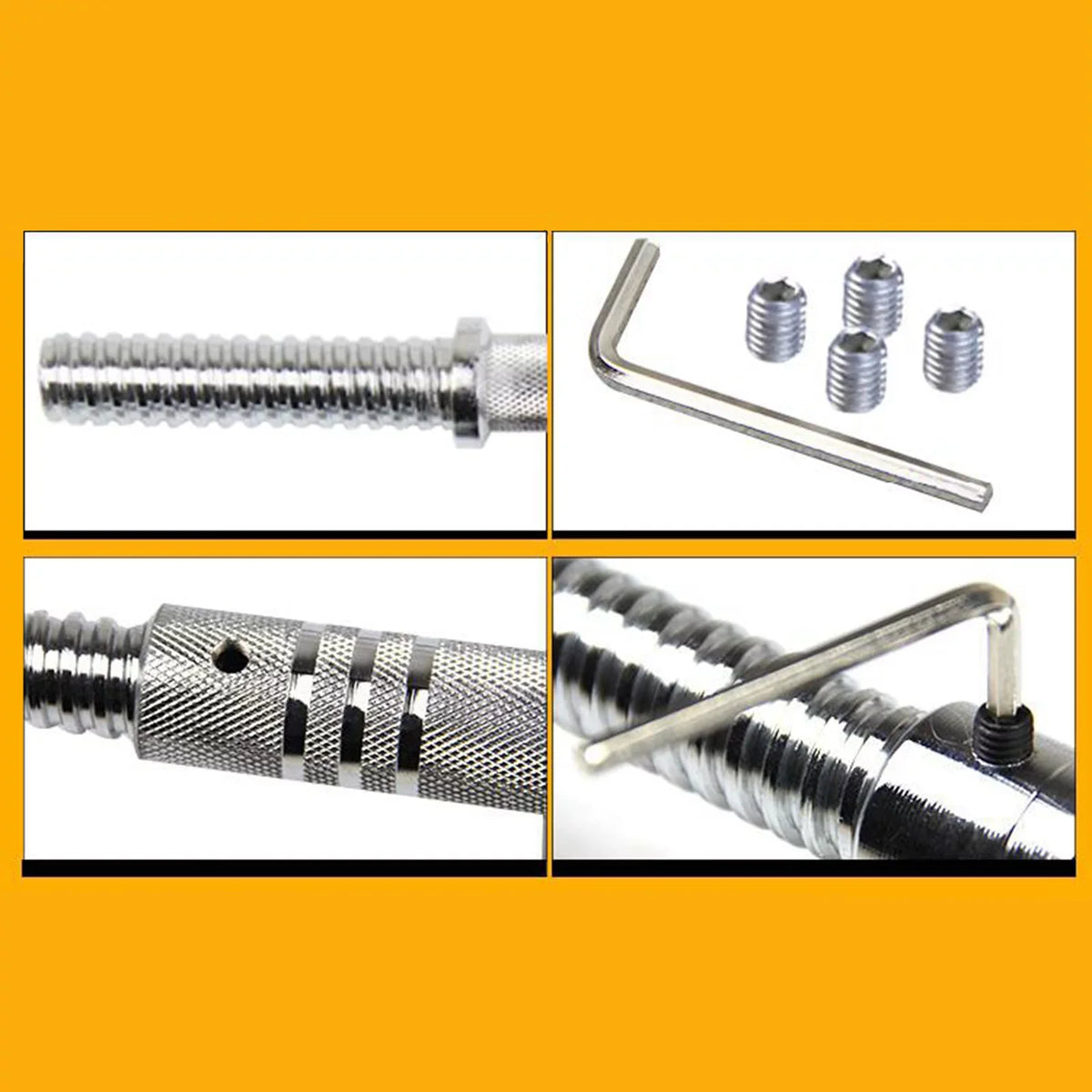 Rod Extender Extension Bar Dumbbell Pole for Joiner 25~28mm 40cm Coupler