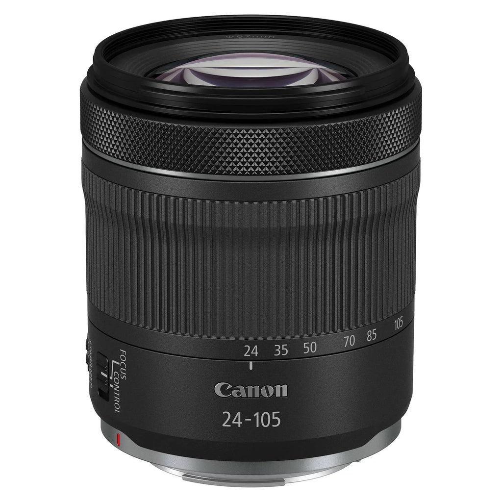 Card + RF SanDisk + R6 II EF + Case ZeeTech Camera 32GB Bundle with 24-105mm Mark Memory LED Canon + 75-300mm Lens + Flash Mirrorless EOS Accessory