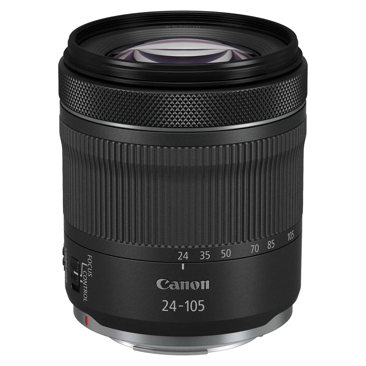 Card + RF SanDisk + R6 II EF + Case ZeeTech Camera 32GB Bundle with 24-105mm Mark Memory LED Canon + 75-300mm Lens + Flash Mirrorless EOS Accessory