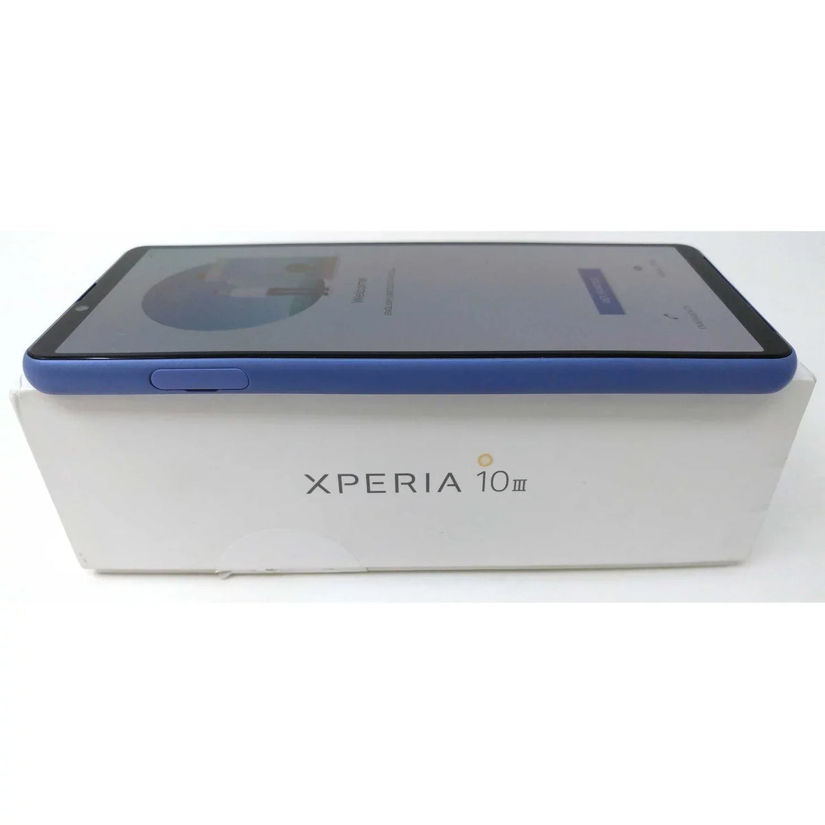 10 Pre-Owned New) XQ-BT52 5G (Like RAM 6GB Xperia III Factory Smartphone - GSM Sony Blue Unlocked 128GB