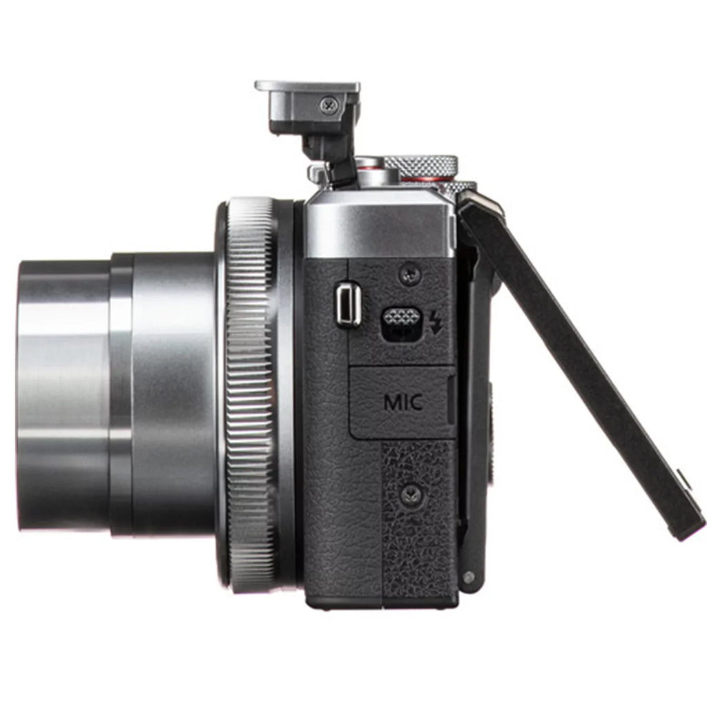 G7 with Canon Case SanDisk Card PowerShot + Professional Bundle + Mark Digital Memory Camera (Silver) 2 Pieces Tripod ZeeTech III + X 64GB