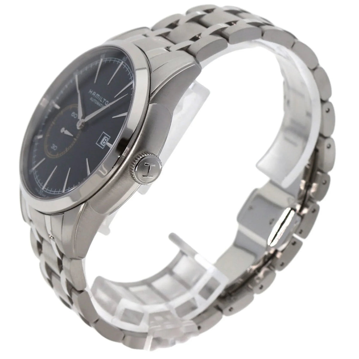 Men's Classic (Good) Hamilton American Steel H405150 Watch HAMILTON SS Stainless Pre-Owned Railroad