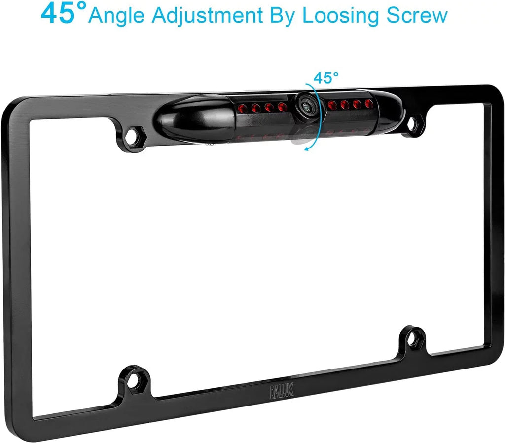 for Rearview Camera DDX5706S Kenwood Plate Waterproof DDX-5706S Backup License Black
