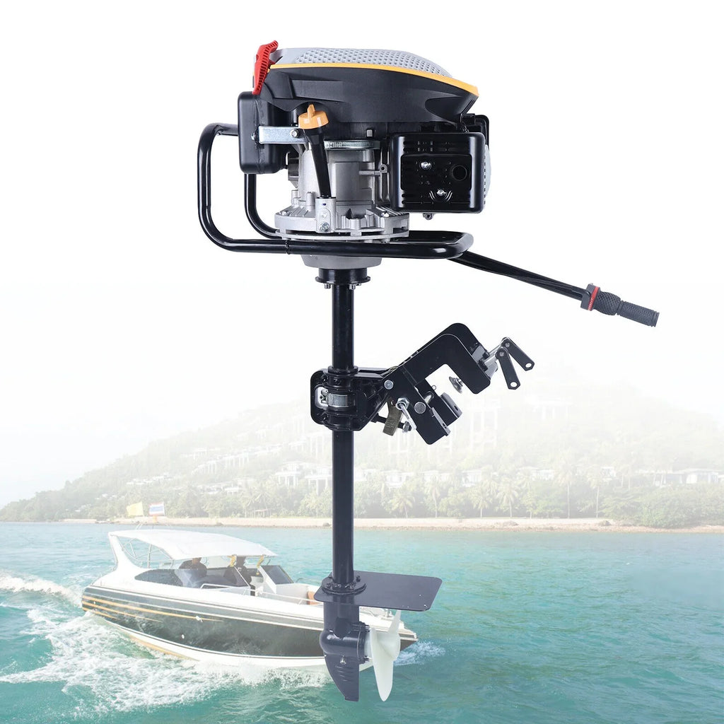 CC Engine Marine Engine Stroke TAS r/min Air Heavy Boat Miumaeov Motor Fishing Outboard System with Duty 225 3600 Cooling Single 4 Engine HP 9 Cylinder Boat Ignition