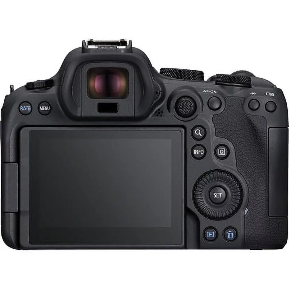 '+ f/4-7.1 LED Charger 64GB (5666C018) Software Photo + Light Case More x Corel Card + Mirrorless Memory LPE6 R6 2 + + Reader Canon Camera Lens EOS Battery 24-105mm II Mark + + Card External with +