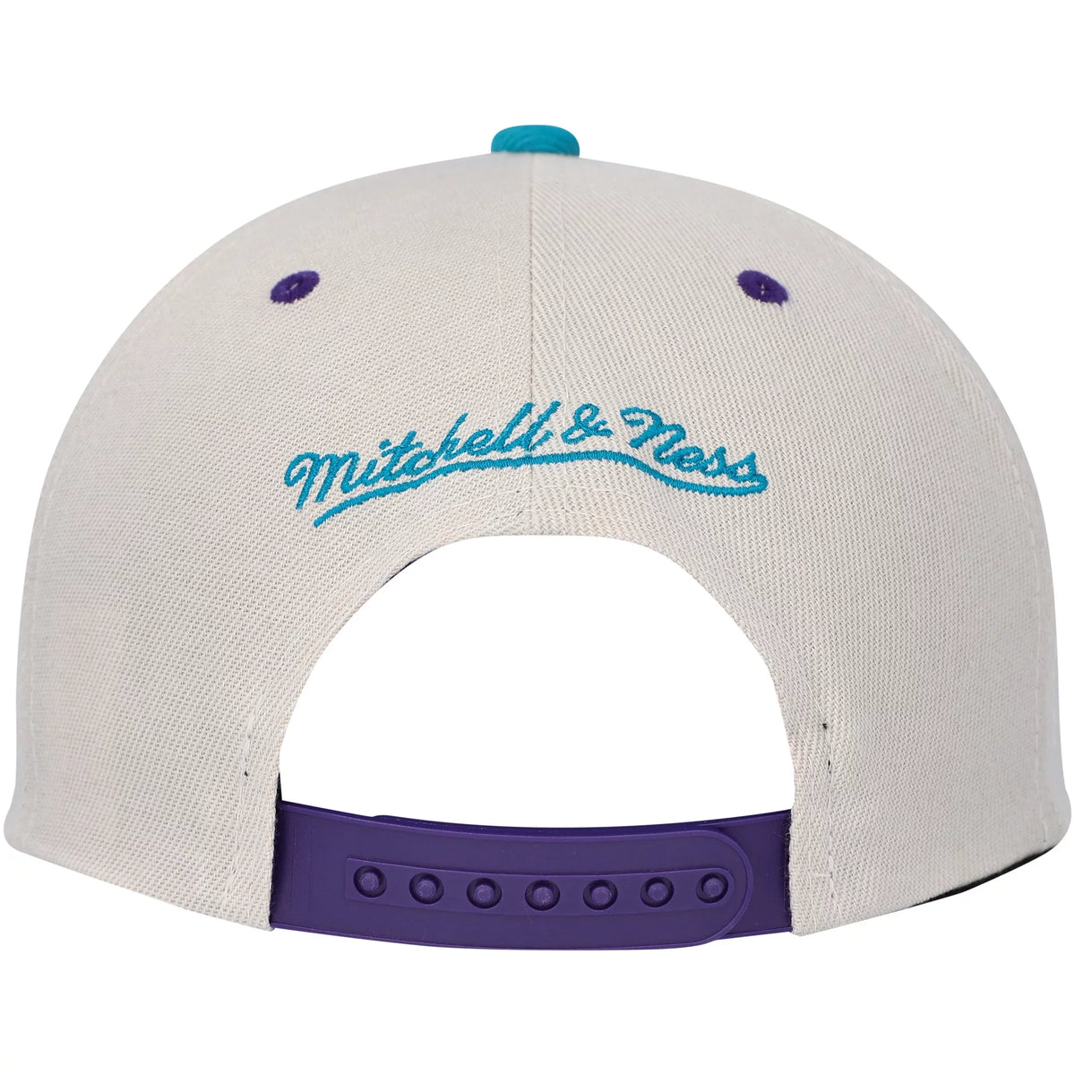 Hat Snapback Hardwood & - Ness Cream Charlotte OSFA Mitchell Men's Classics Hornets Pop