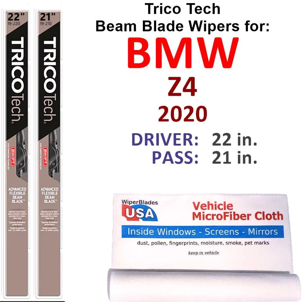 Wipers Blade Beam 2020 Z4 (Set BMW of 2)