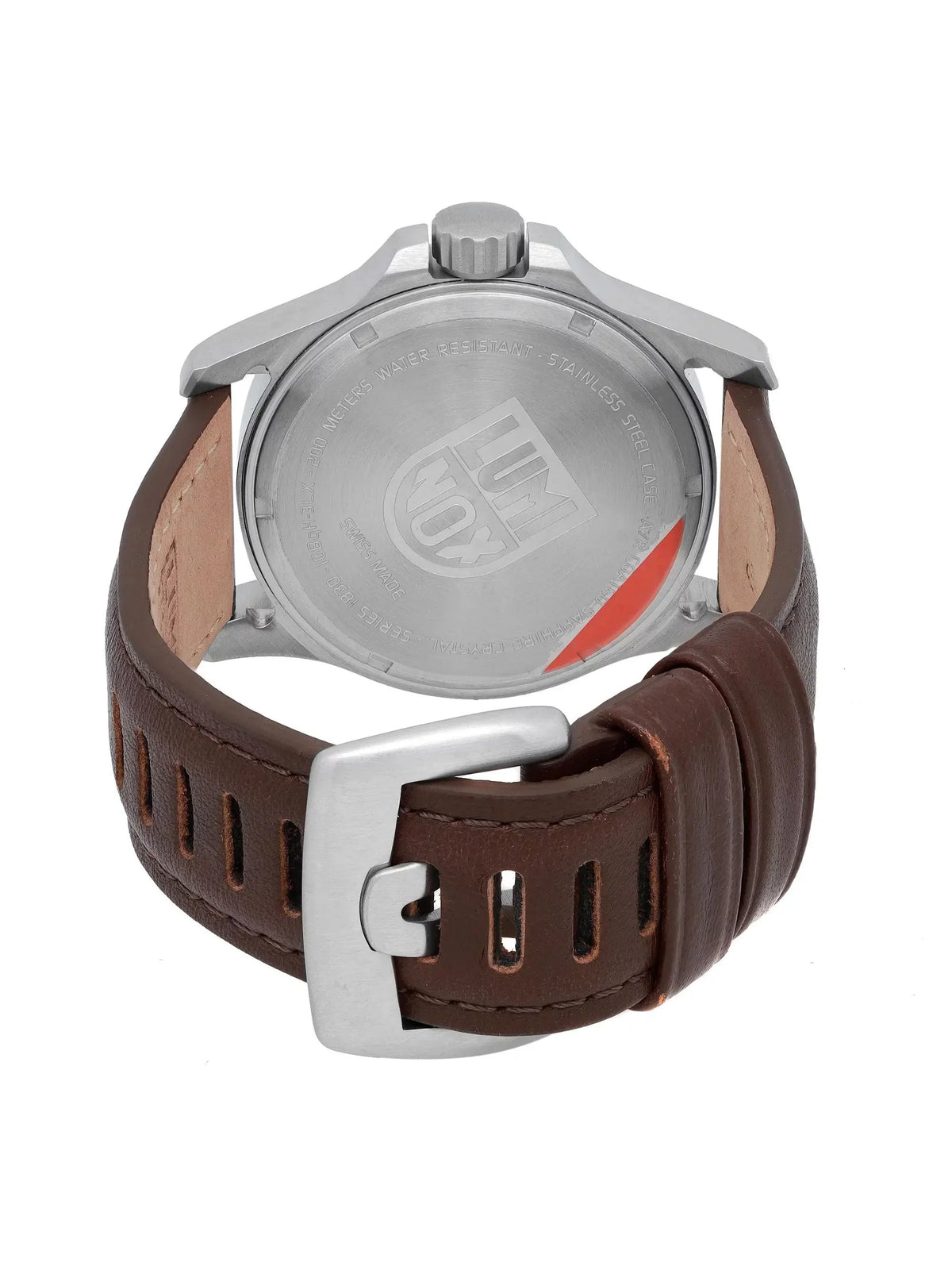 42mm Mens Dress XL.1831 Quartz Luminox Stainless Watch Field Steel Black Dial