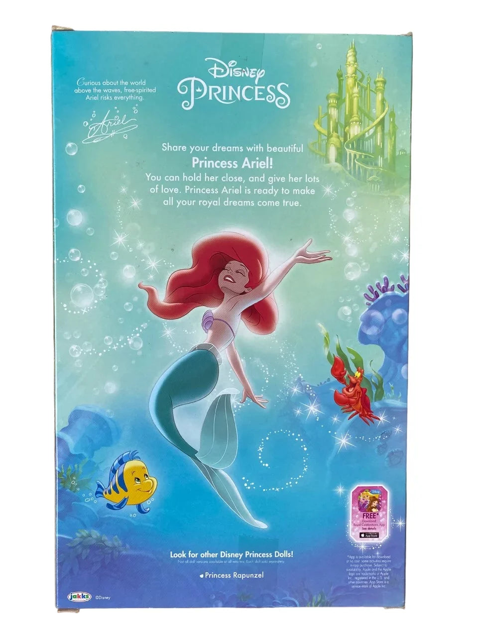 Thumb My Princess Ariel 12" Doll, Sucks Really Sweet Princess Disney Her