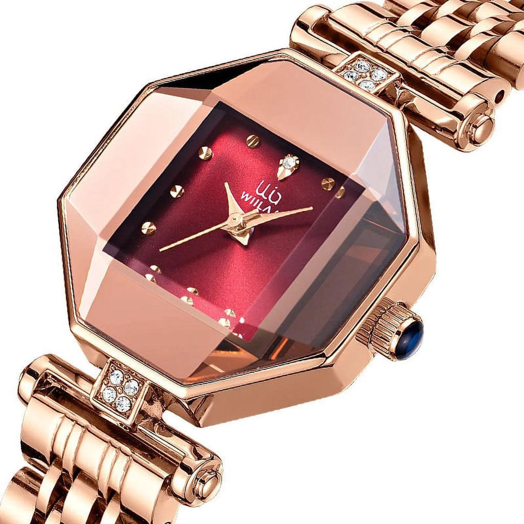 Watches Quartz Women Wristwatches Wrist Watch Watches Steel Ladies 2022 Female Gold Feminino Clock Brand Luxury Relogio Stainless Diamond - Quartz