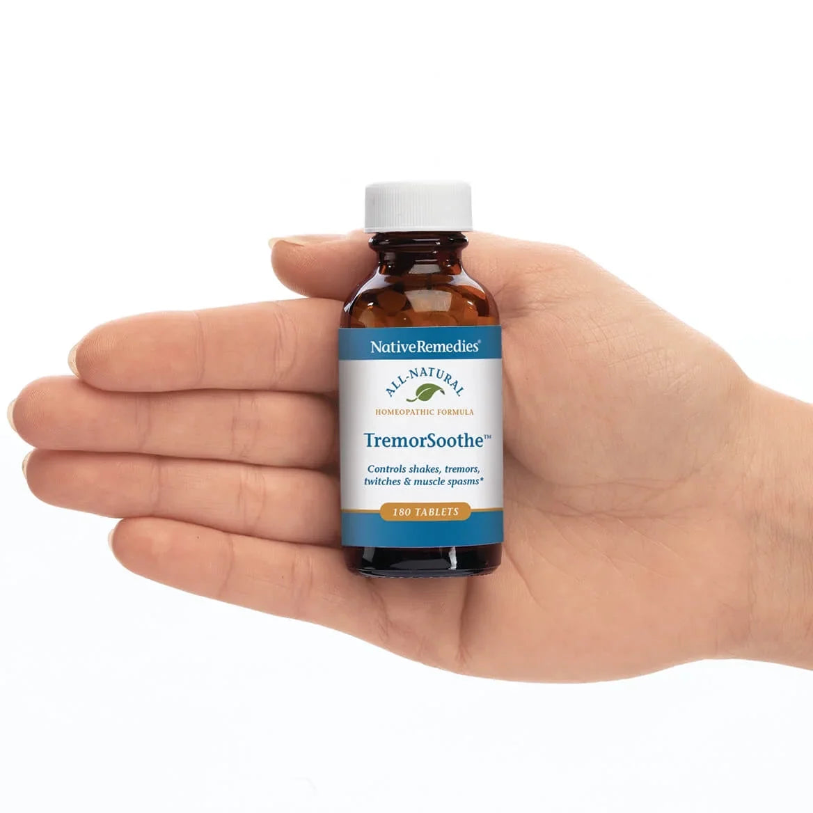 Twitches Formula TremorSoothe Spasms Temporarily NativeRemedies and Control - Shakes, -180 Muscle Homeopathic Tablets Tremors, Natural to