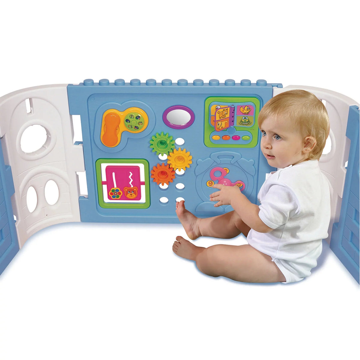Center, 1+ Leraning, Baby While Keeps Safe Baby Center Baby Interactive Ages that Enclosed