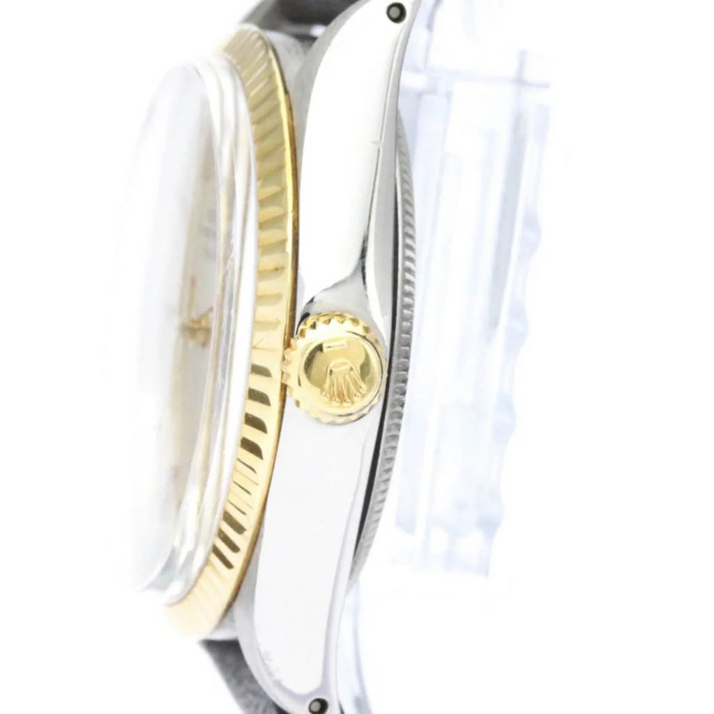 Watch Oyster Mens BF560275 Yellow Airking Authenticated Vintage Used ROLEX 18K Gold Perpetual Steel